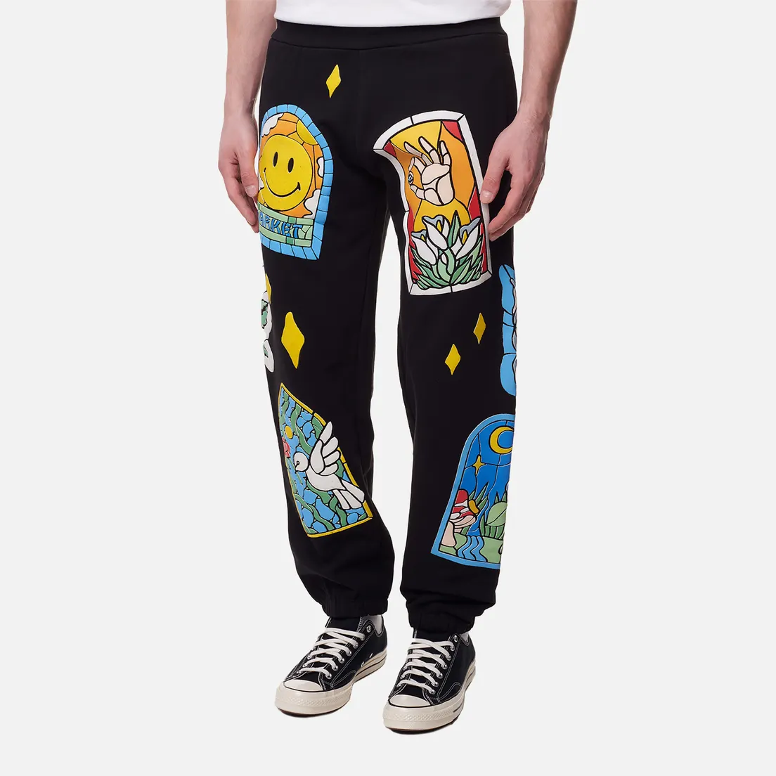 MARKET Мужские брюки Smiley Cathedral Glass