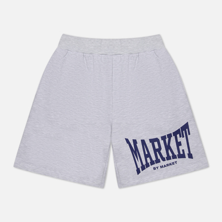Мужские шорты MARKET Persistent Logo, цвет серый, размер XXL
