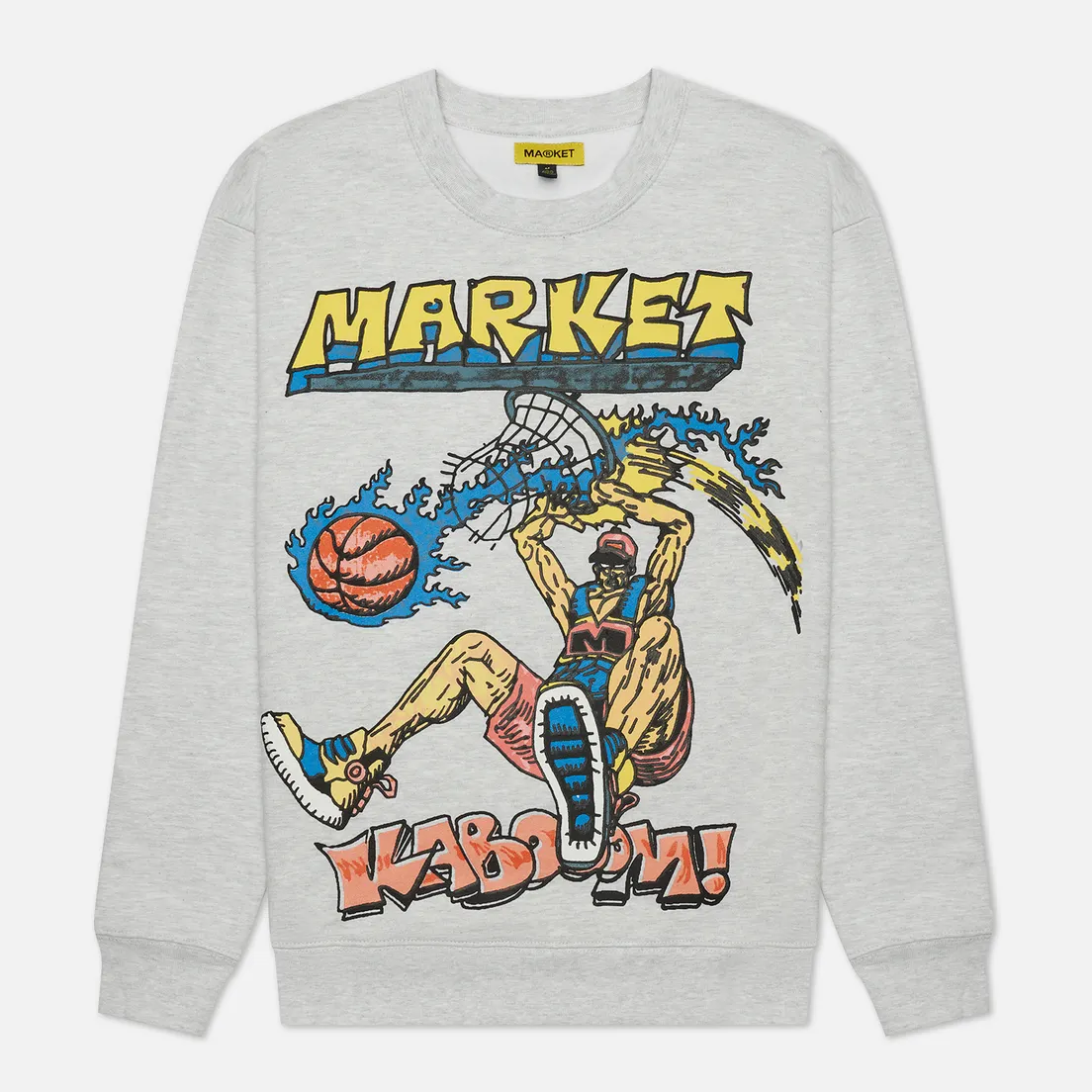 MARKET Мужская толстовка Slam Dunk Sketch Crew Neck