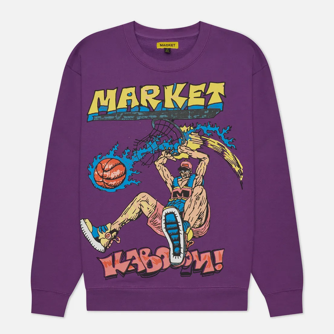 MARKET Мужская толстовка Slam Dunk Sketch Crew Neck