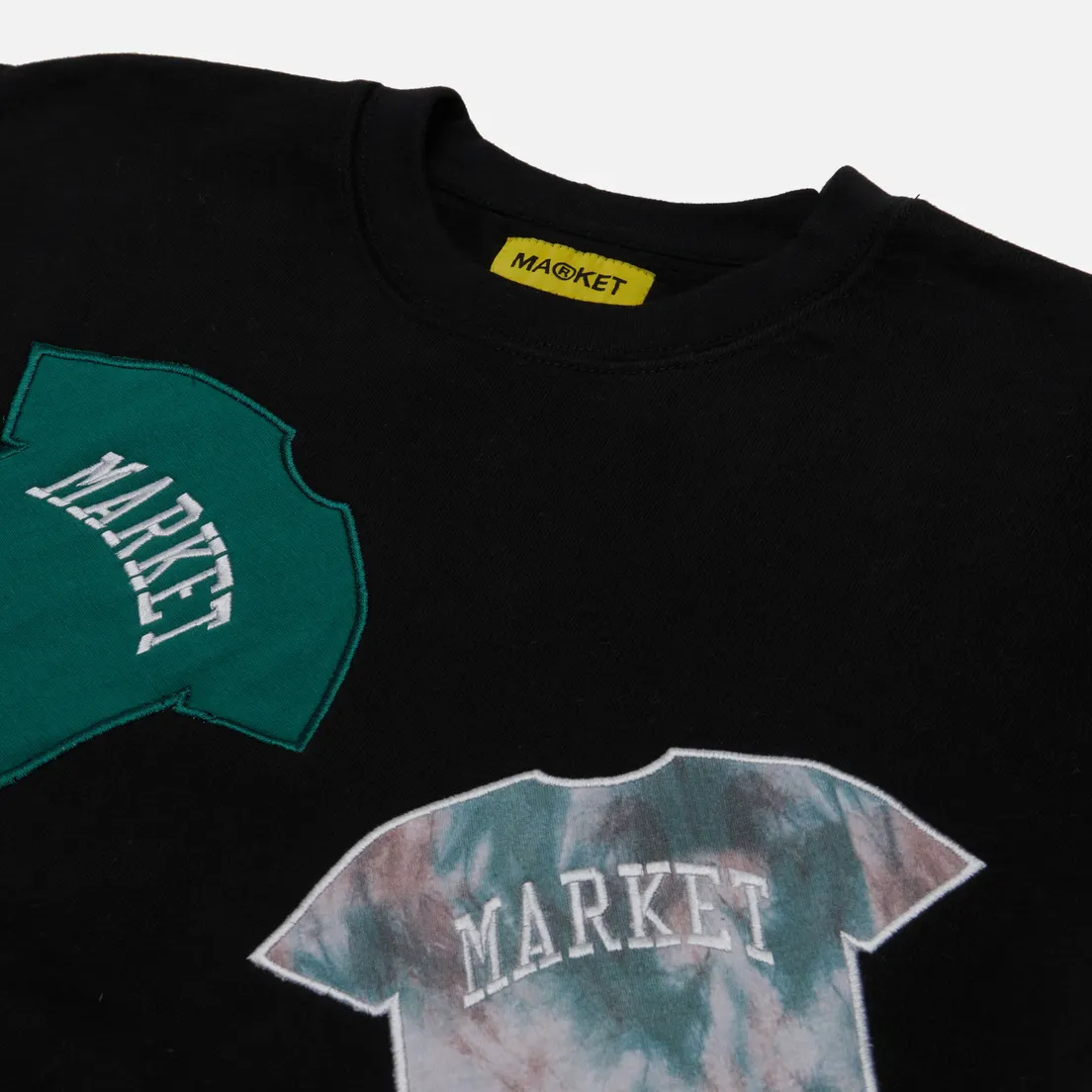 MARKET Мужская толстовка T-Shirt Patch Crew Neck