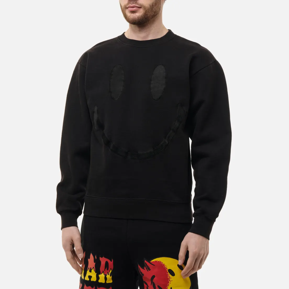 MARKET Мужская толстовка Smiley Oversized Crew Neck