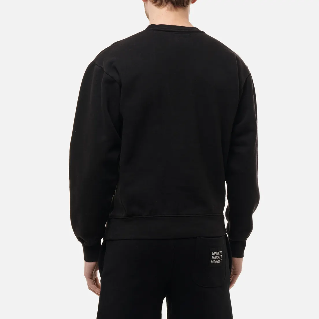 MARKET Мужская толстовка Smiley Oversized Crew Neck