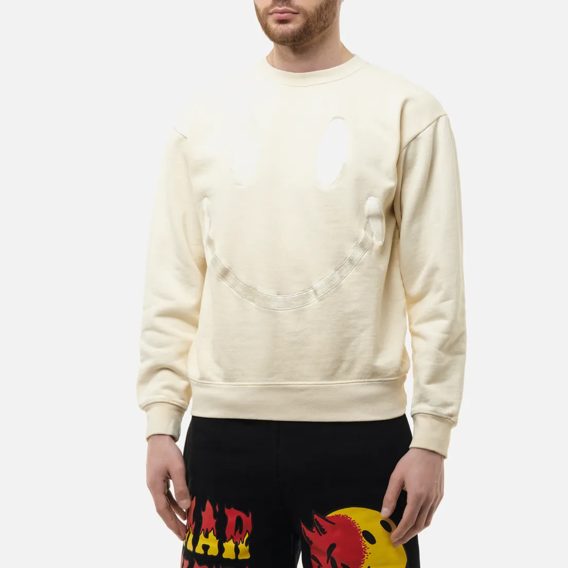 MARKET Мужская толстовка Smiley Oversized Crew Neck