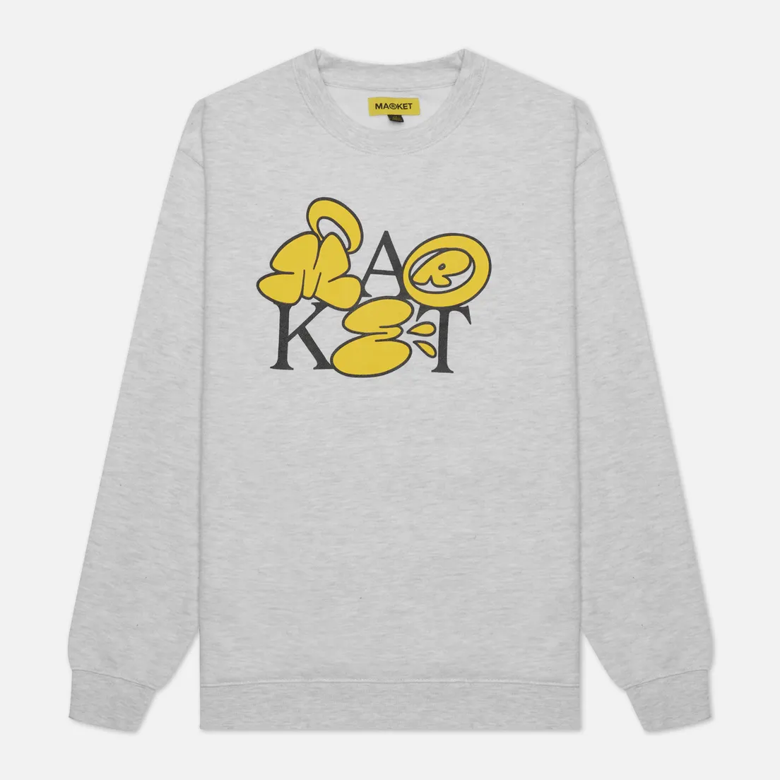 MARKET Мужская толстовка Bubble Letter Crew Neck