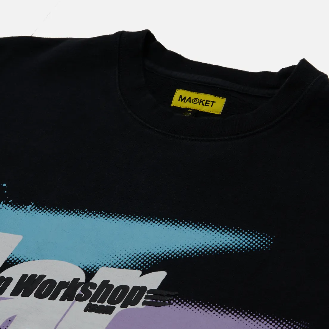 MARKET Мужская толстовка Random Workshop Splatter Crew Neck