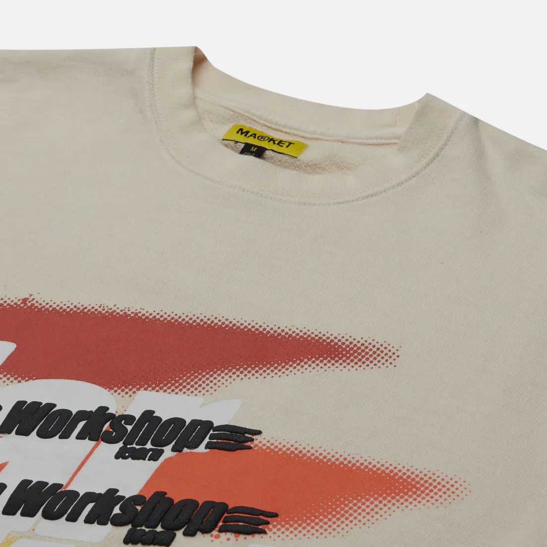 MARKET Мужская толстовка Random Workshop Splatter Crew Neck