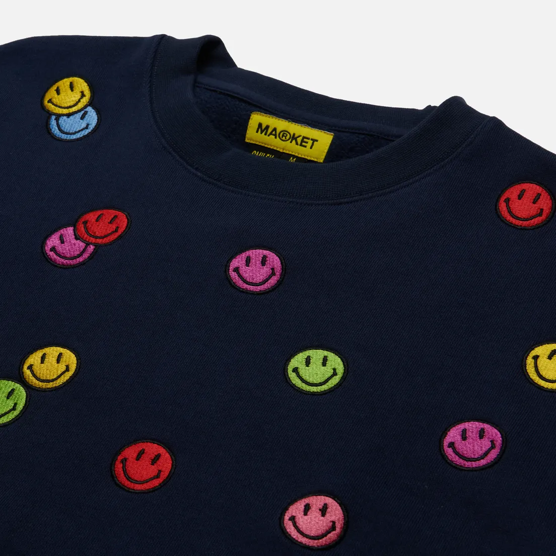 MARKET Мужская толстовка Smiley Contemporary Art Market Crew Neck