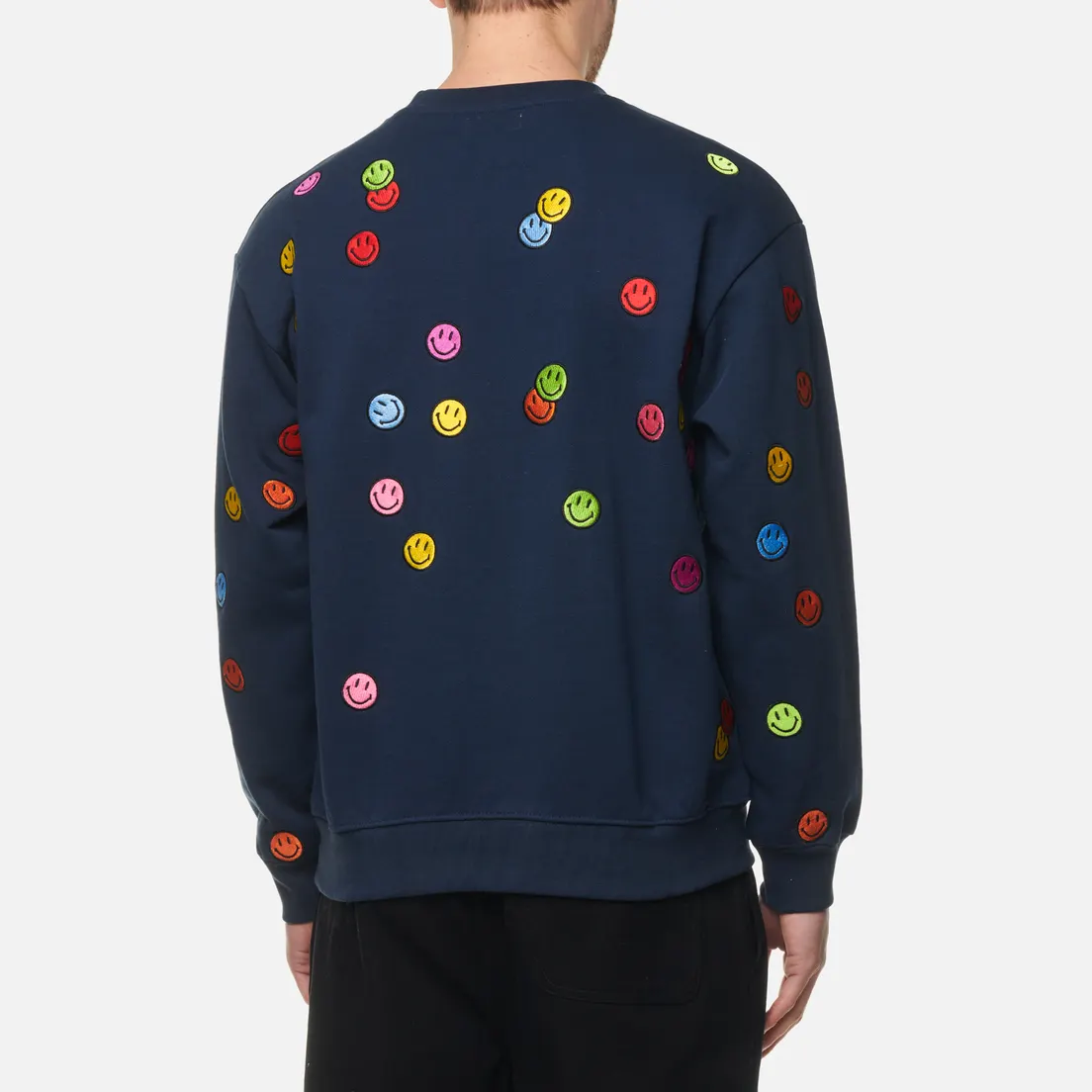 MARKET Мужская толстовка Smiley Contemporary Art Market Crew Neck