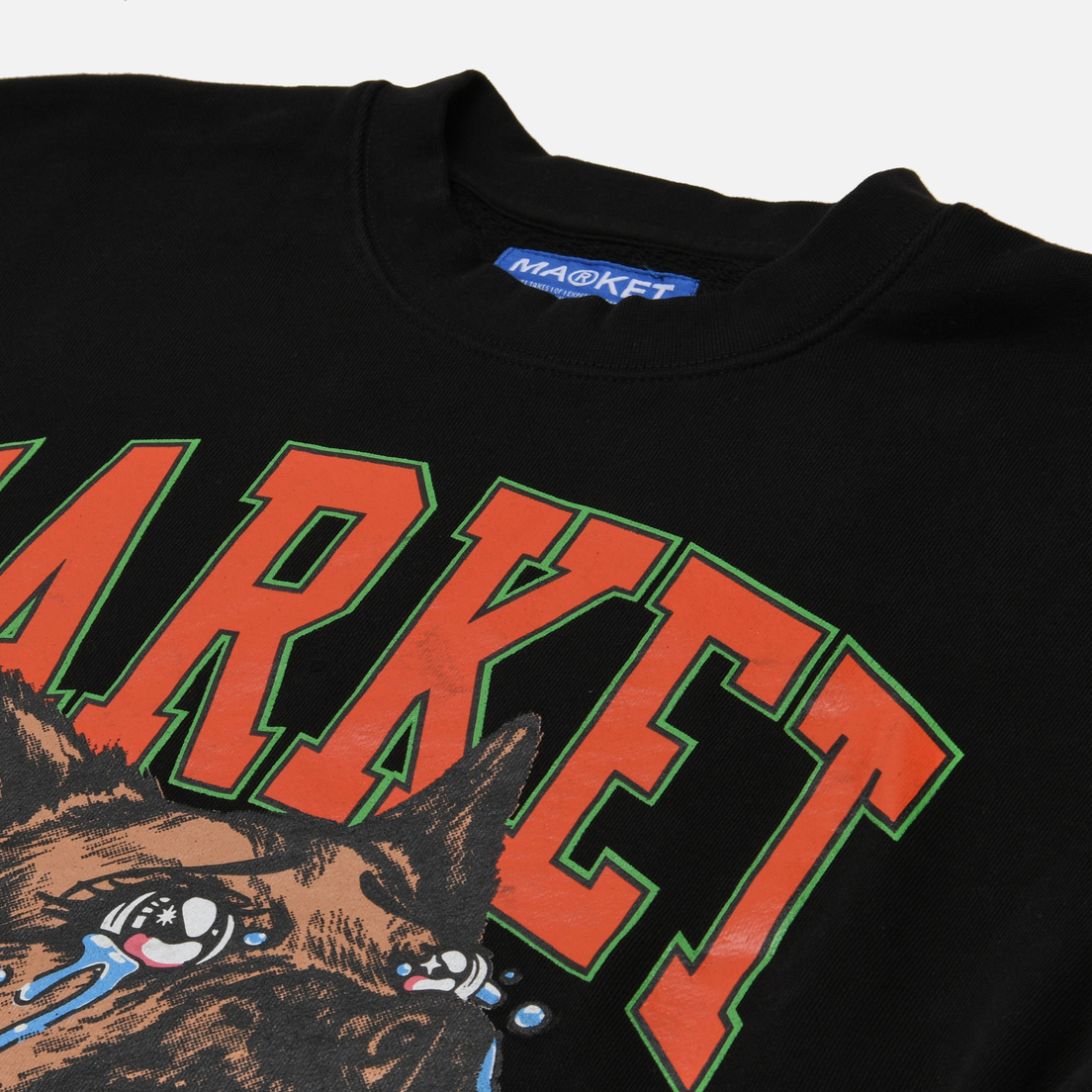MARKET Мужская толстовка Beware Crying Crew Neck
