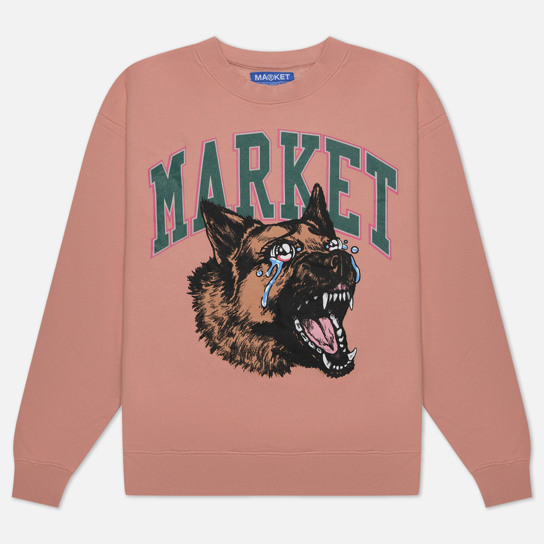 MARKET Мужская толстовка Beware Crying Crew Neck