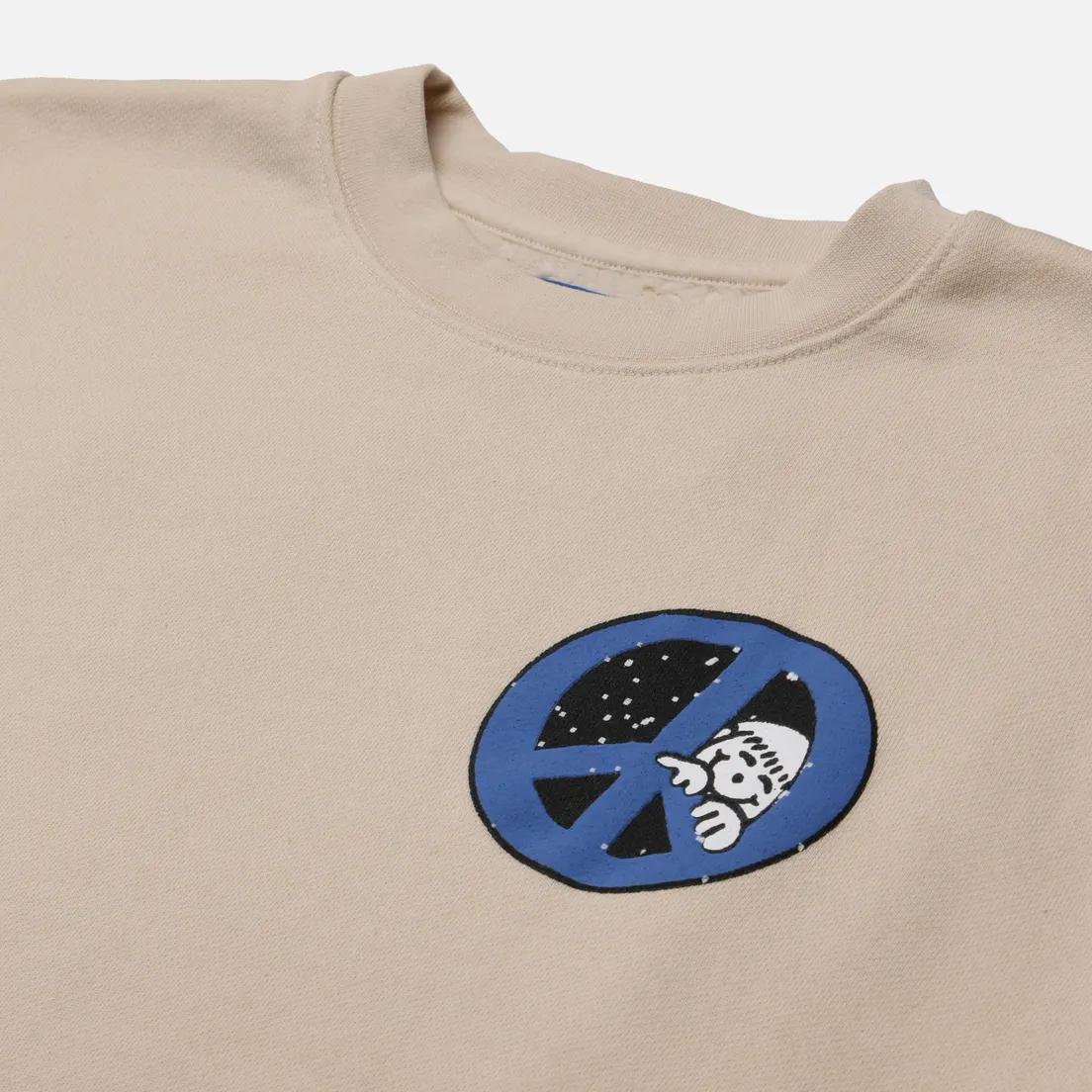 MARKET Мужская толстовка Peeking Through Crew Neck