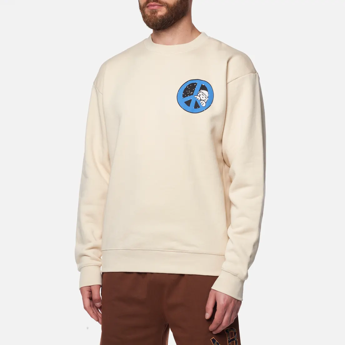 MARKET Мужская толстовка Peeking Through Crew Neck