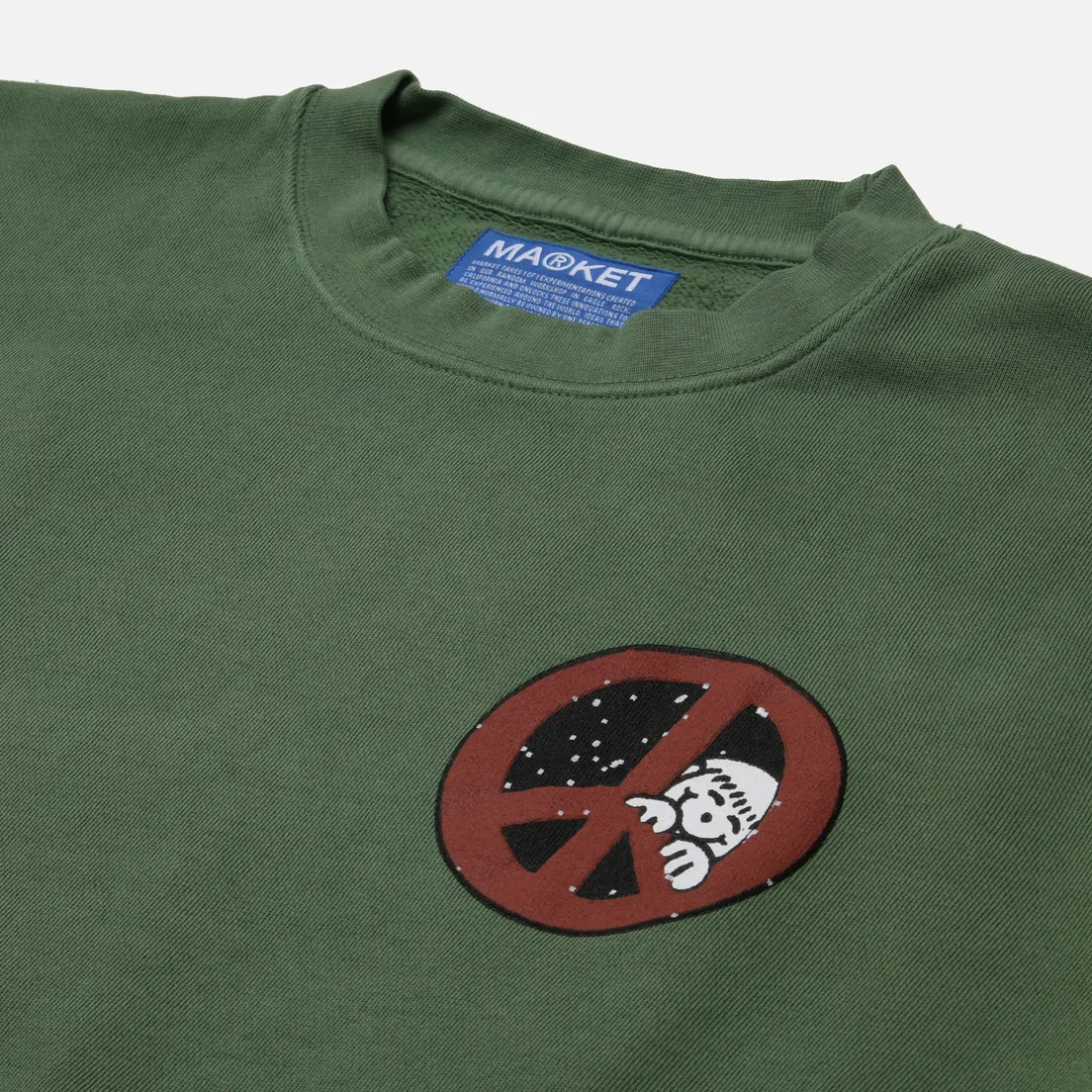 MARKET Мужская толстовка Peeking Through Crew Neck