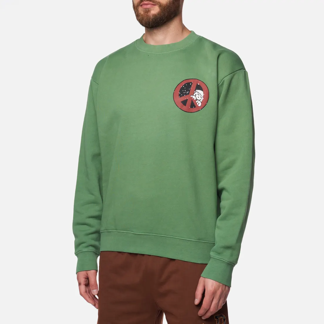 MARKET Мужская толстовка Peeking Through Crew Neck