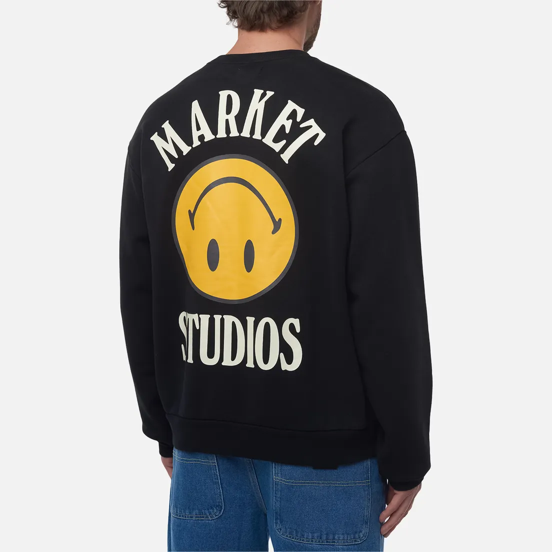 MARKET Мужская толстовка Smiley Lockup Crewneck