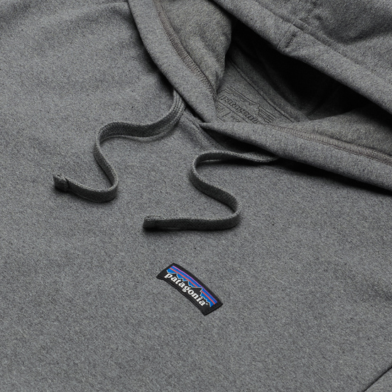 Мужская толстовка Patagonia P-6 Label Uprisal Hoodie Gravel Heather