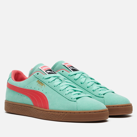 Кроссовки Puma Suede Terrace, цвет зелёный, размер 42 EU