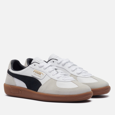 Кроссовки Puma Palermo Leather, цвет белый, размер 38.5 EU