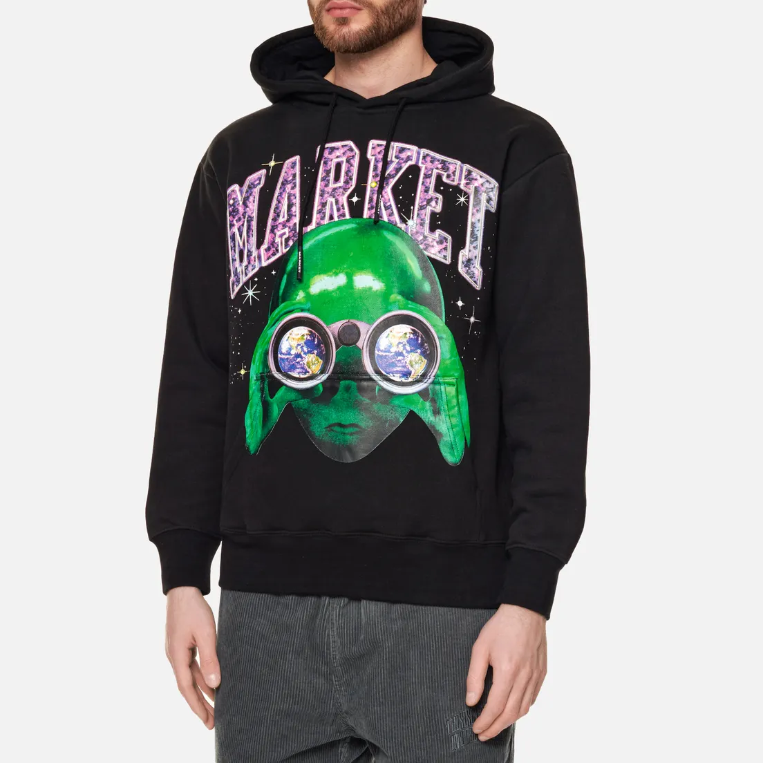 MARKET Мужская толстовка Alien Sightseeing Hoodie