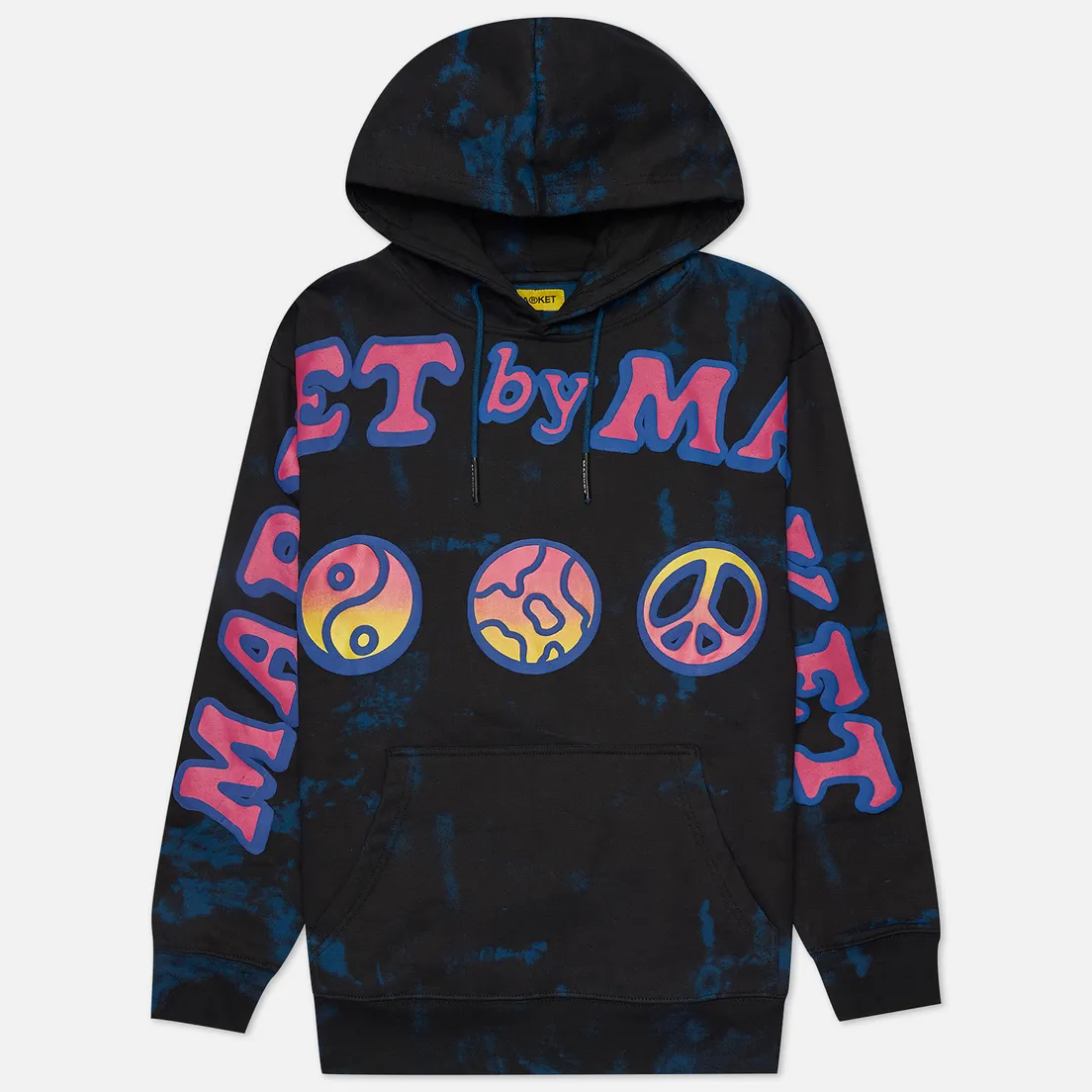 MARKET Мужская толстовка Cali Peace Tie-Dye Hoodie