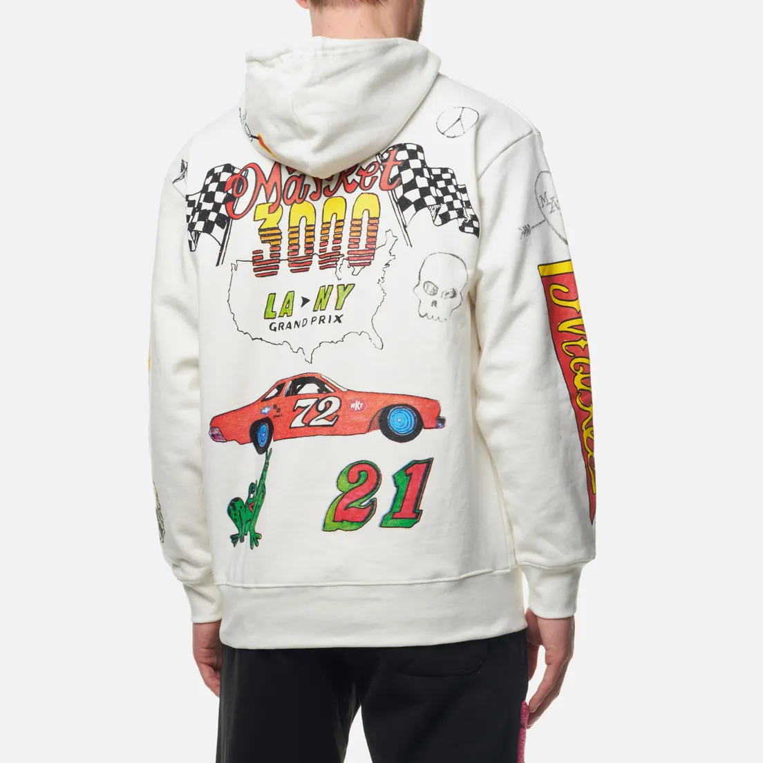 MARKET Мужская толстовка Varsity Hand-Drawn Hoodie