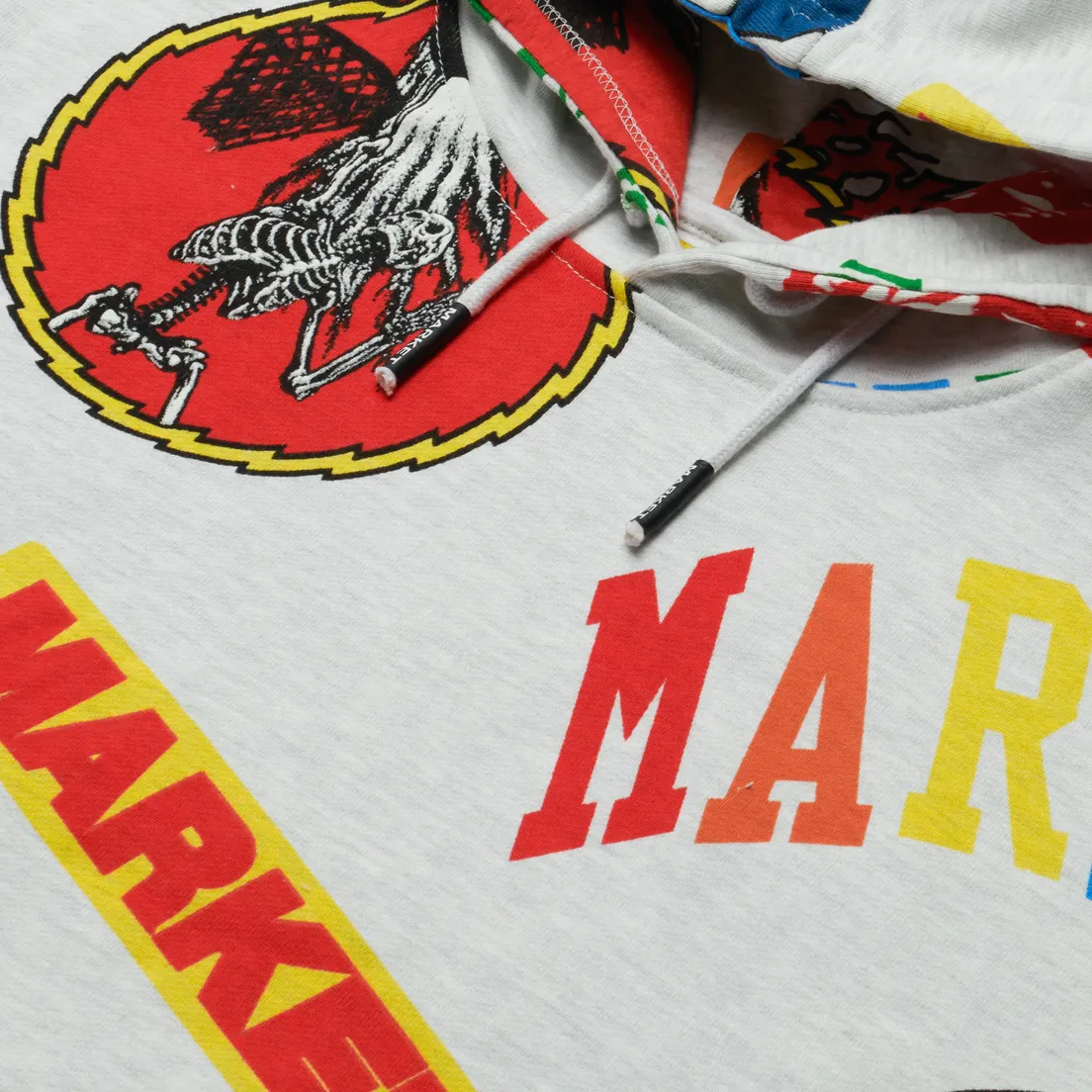 MARKET Мужская толстовка Monogram All Over Print Hoodie