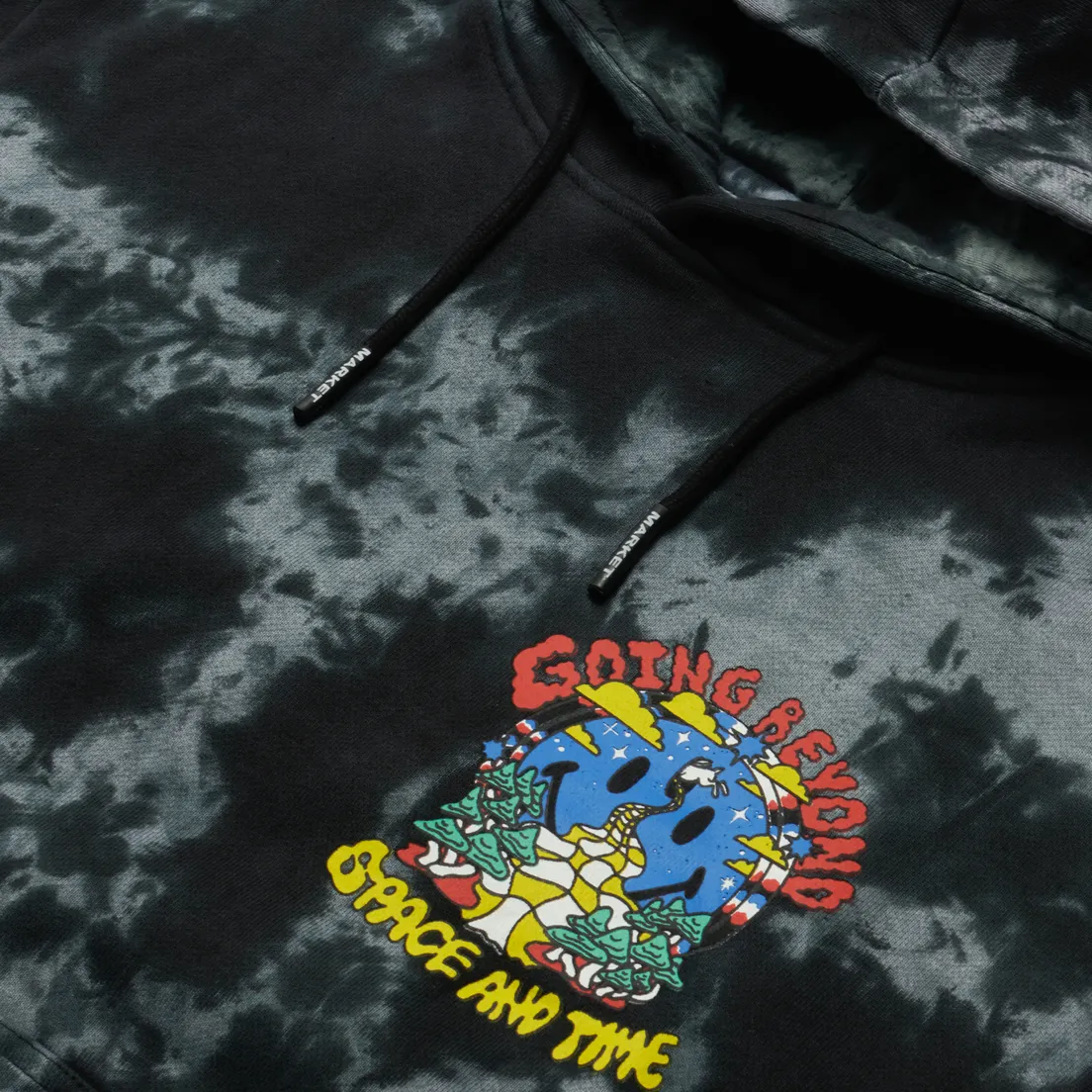 MARKET Мужская толстовка Smiley Beyond Space And Time Hoodie