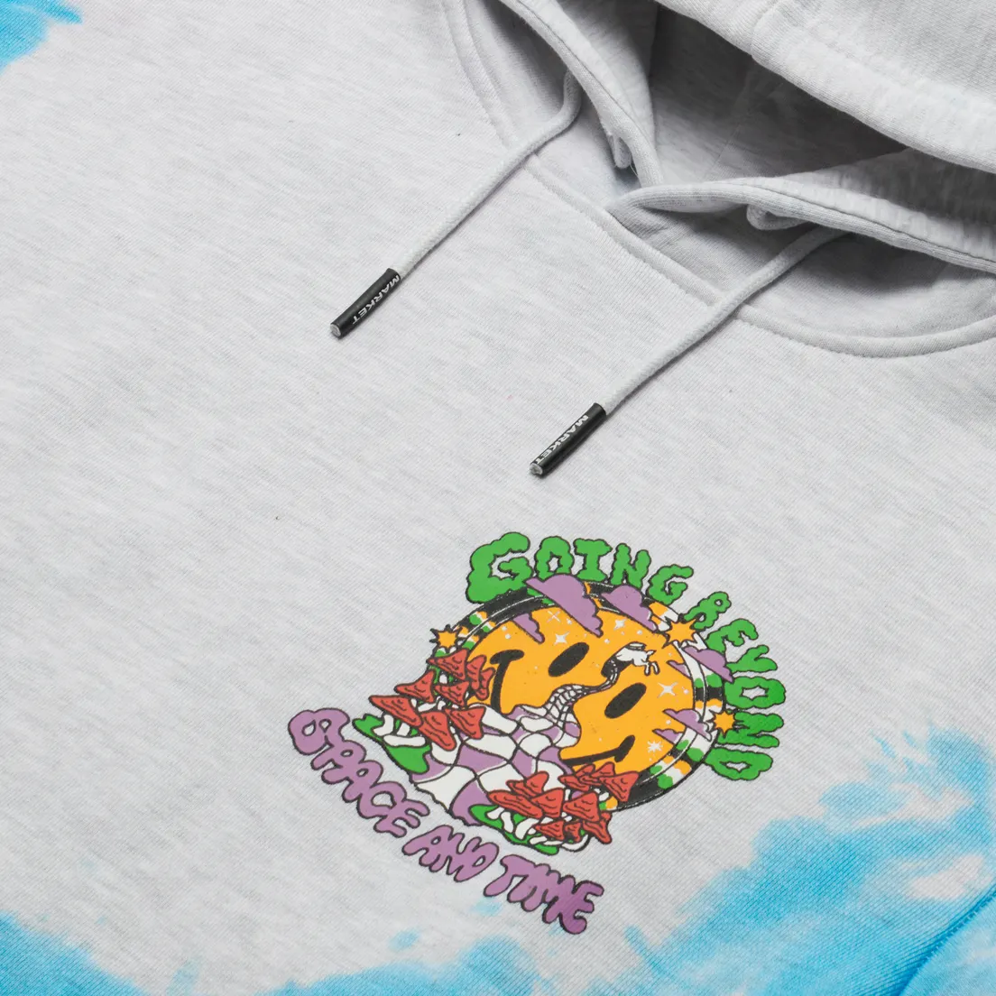 MARKET Мужская толстовка Smiley Beyond Space And Time Hoodie