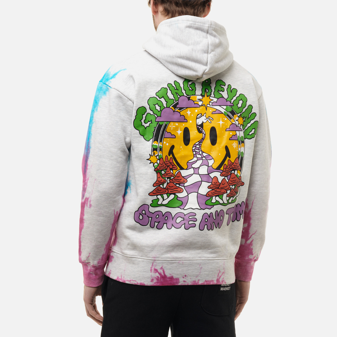 MARKET Мужская толстовка Smiley Beyond Space And Time Hoodie