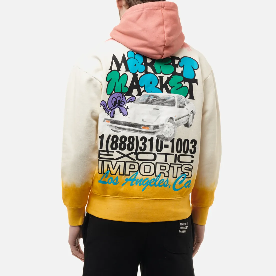 MARKET Мужская толстовка Exotic Automobile Hoodie