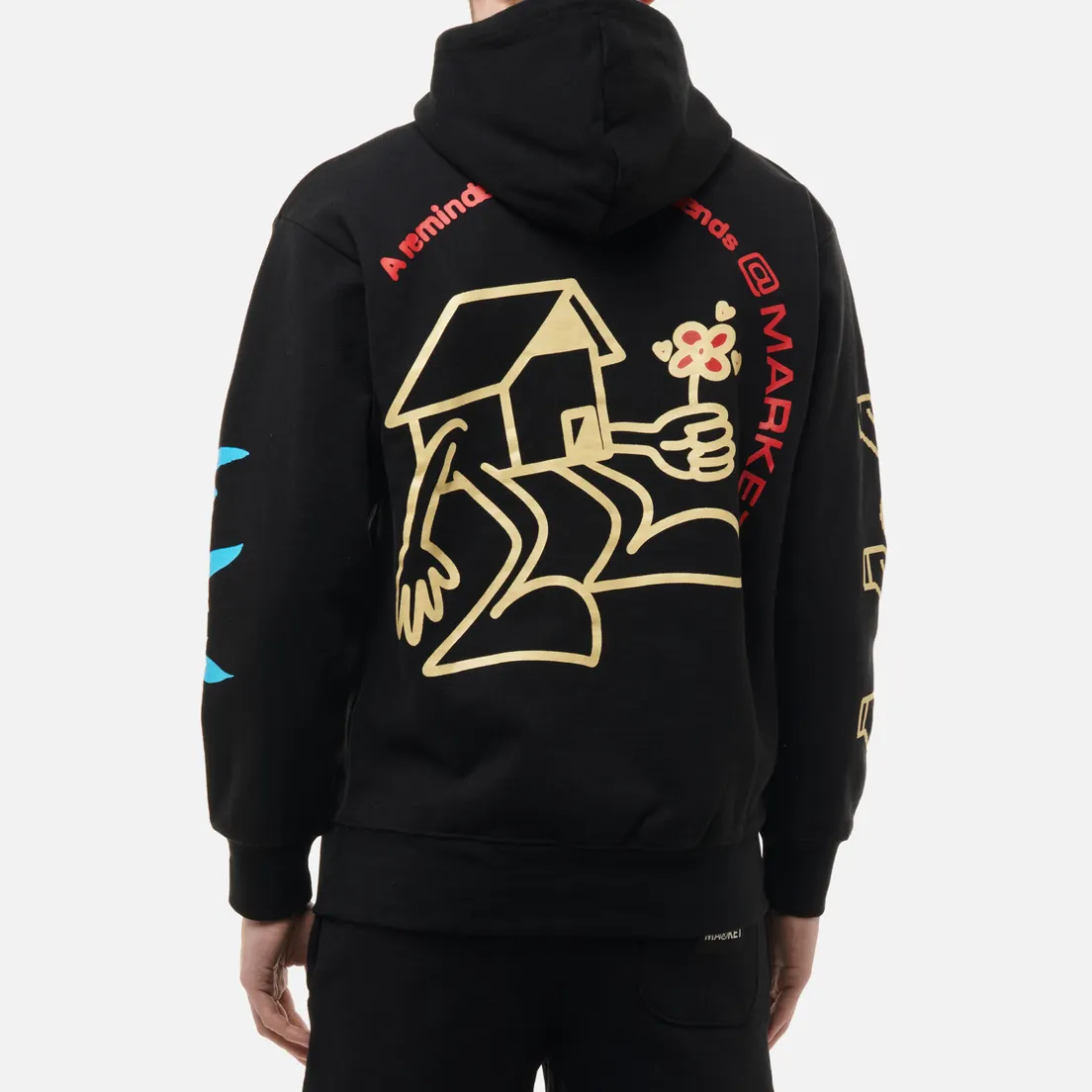 MARKET Мужская толстовка Peace And Power Hoodie