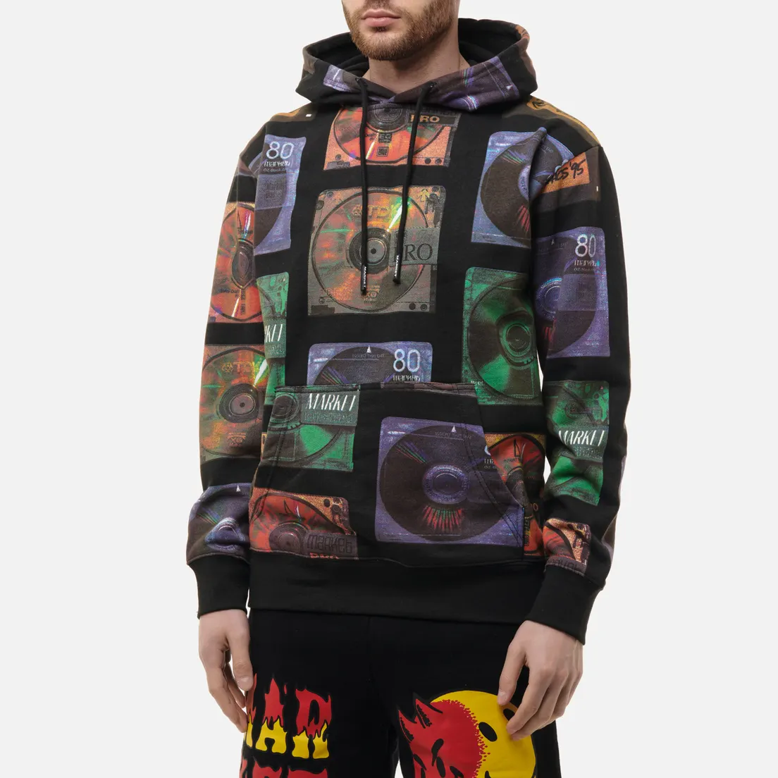 MARKET Мужская толстовка CD All Over Print Hoodie