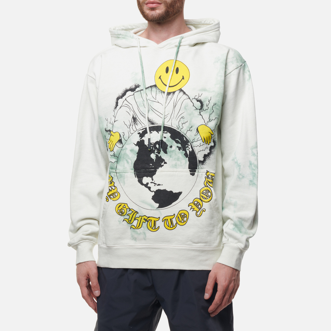MARKET Мужская толстовка Smiley My Gift To You Hoodie