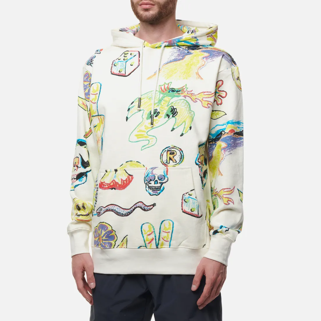 MARKET Мужская толстовка Coloring Book All Over Print Hoodie