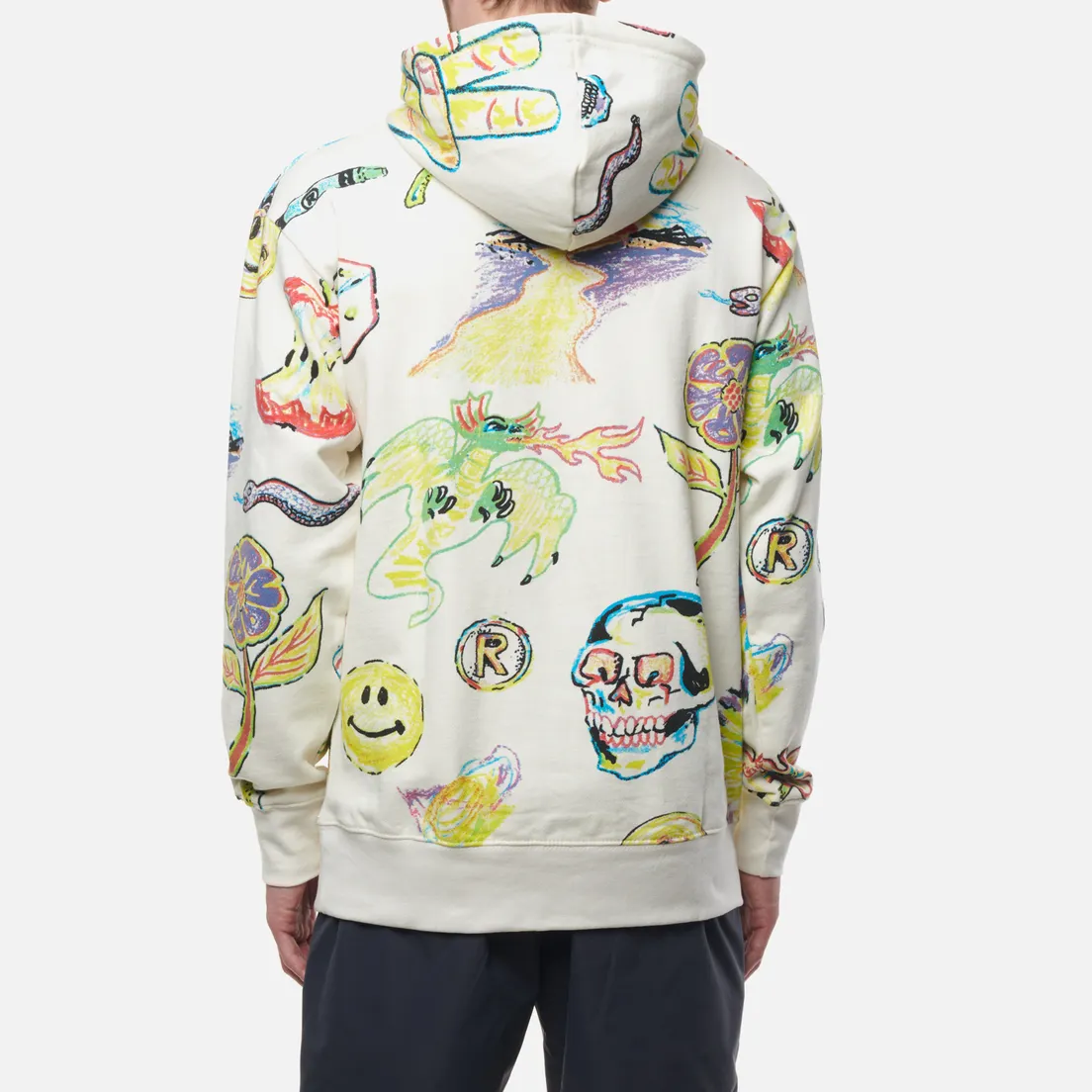 MARKET Мужская толстовка Coloring Book All Over Print Hoodie