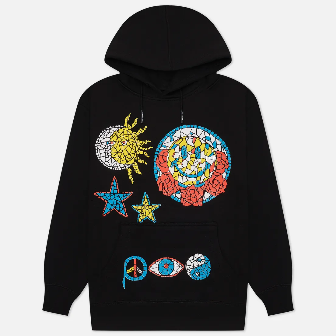 MARKET Мужская толстовка Smiley Market Mosaic Hoodie