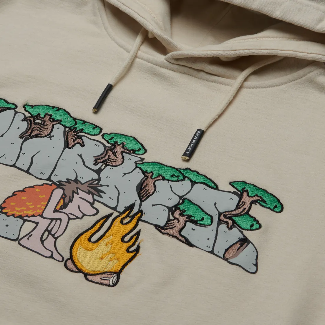 MARKET Мужская толстовка Neanderthal Hoodie