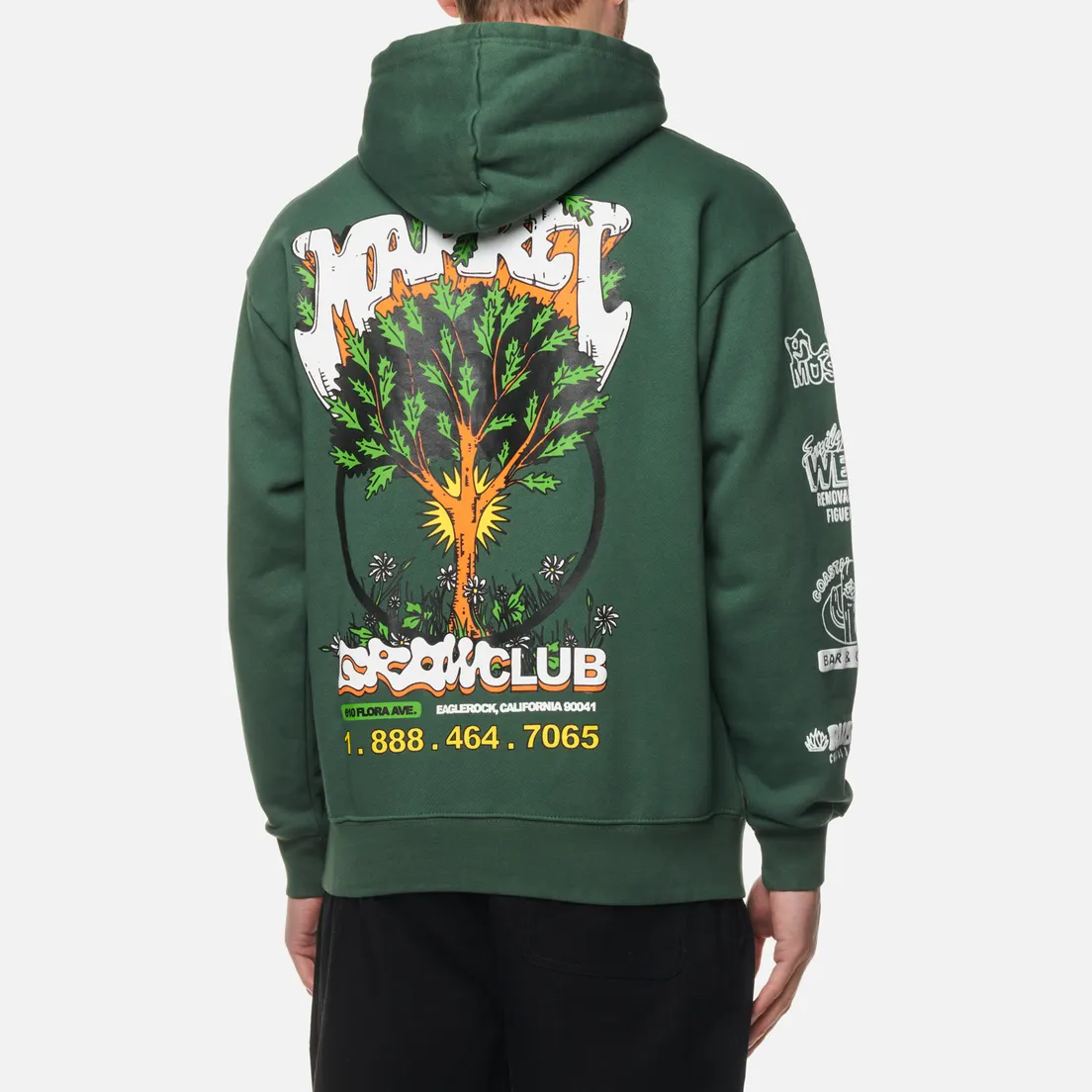MARKET Мужская толстовка Growclub Hoodie