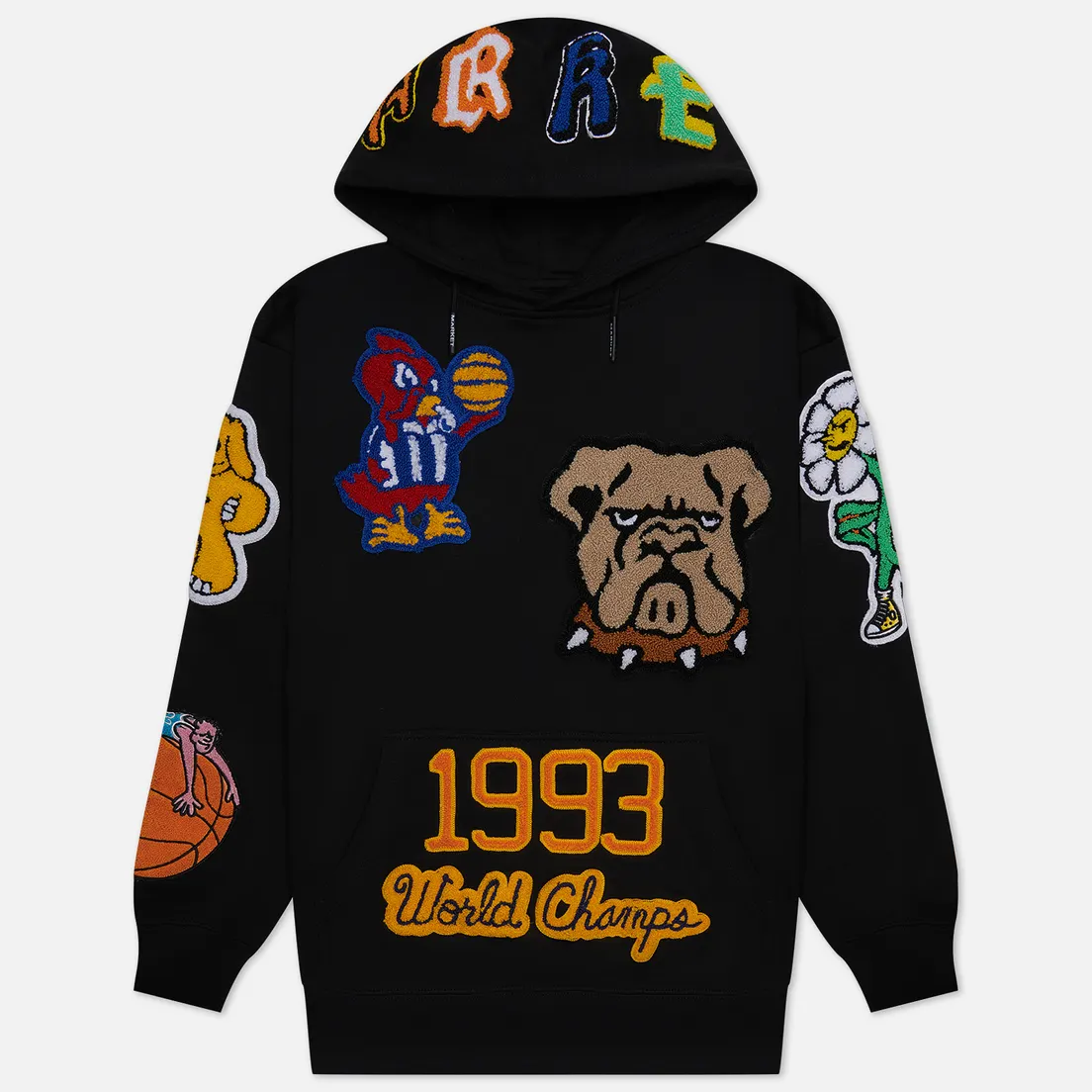 MARKET Мужская толстовка Varsity Overload Hoodie