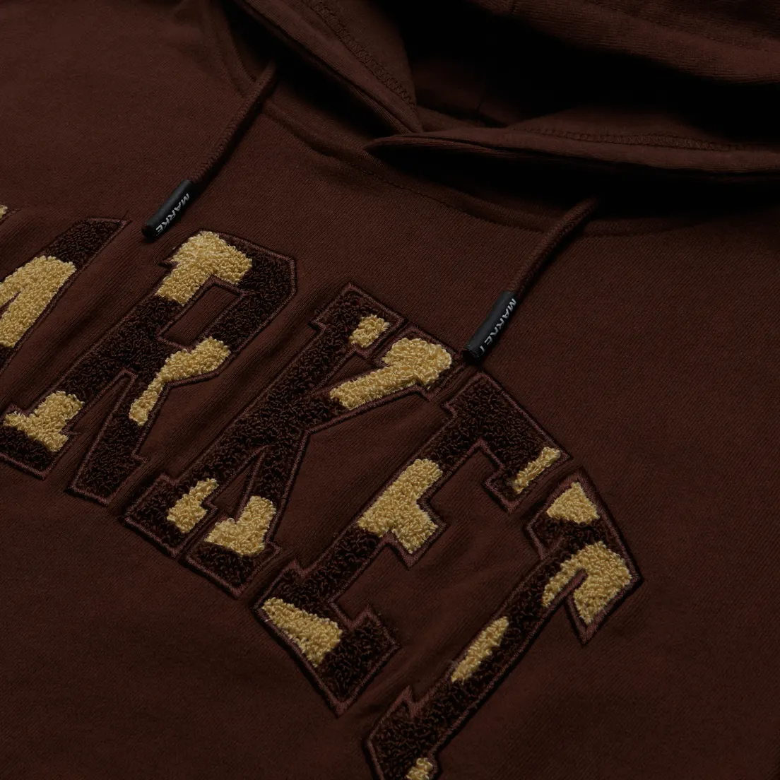 MARKET Мужская толстовка Chess Club Applique Fleece Hoodie