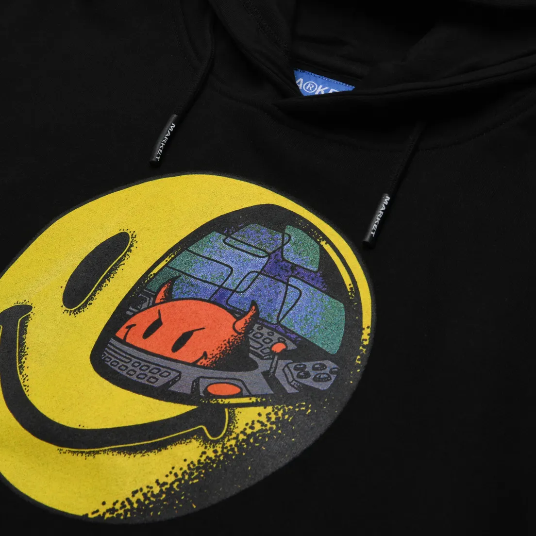 MARKET Мужская толстовка Smiley Conflicted Hoodie
