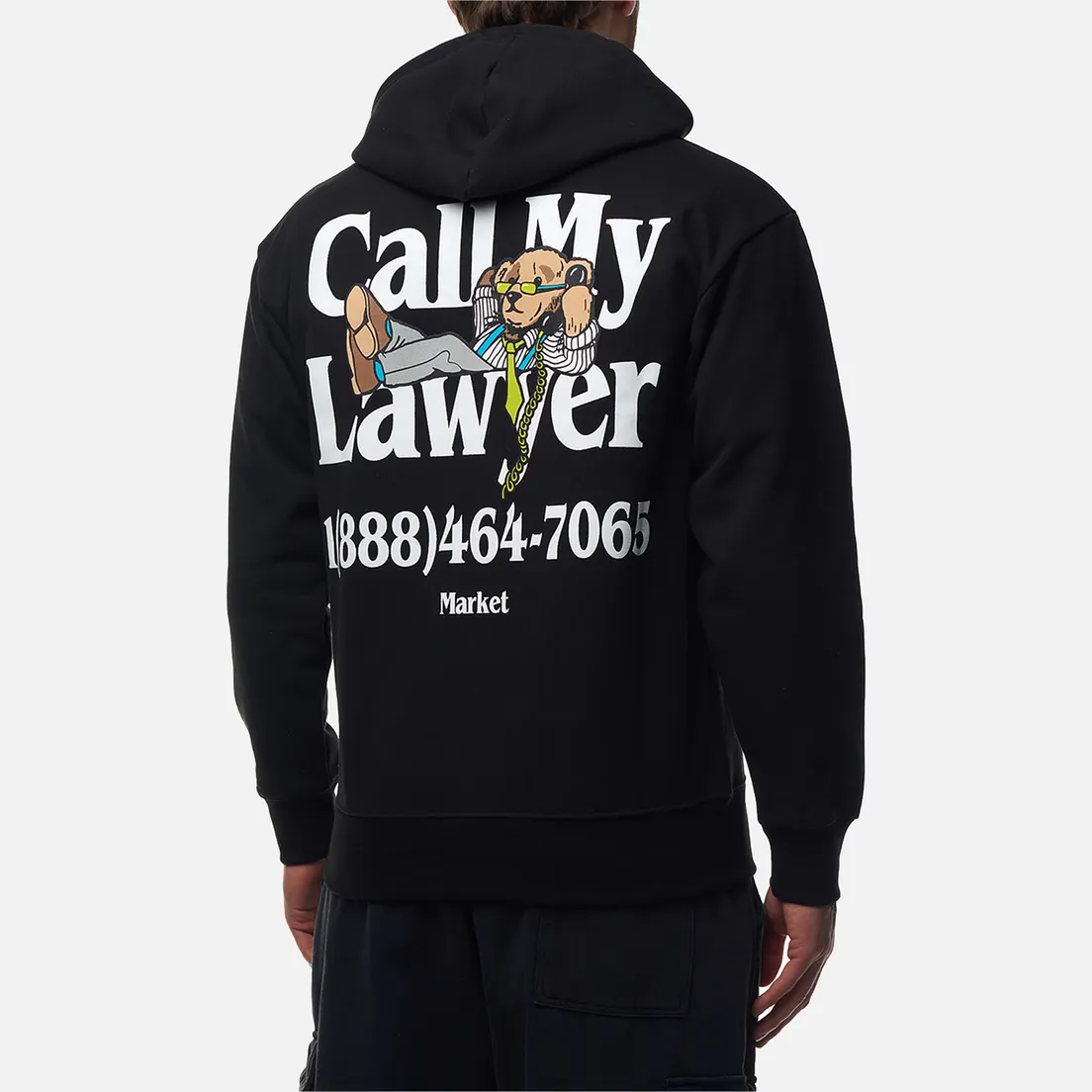 MARKET Мужская толстовка Better Call Bear Hoodie