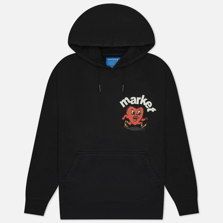 Мужская толстовка MARKET V-Day Fragile Hoodie, цвет чёрный, размер XXL