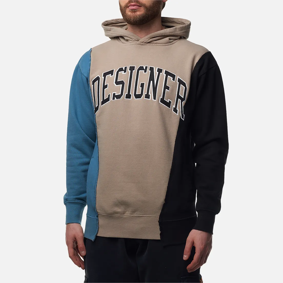MARKET Мужская толстовка Designer Panel Hoodie