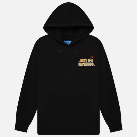 Мужская толстовка MARKET Just Do Nothing Hoodie, цвет чёрный, размер XXL