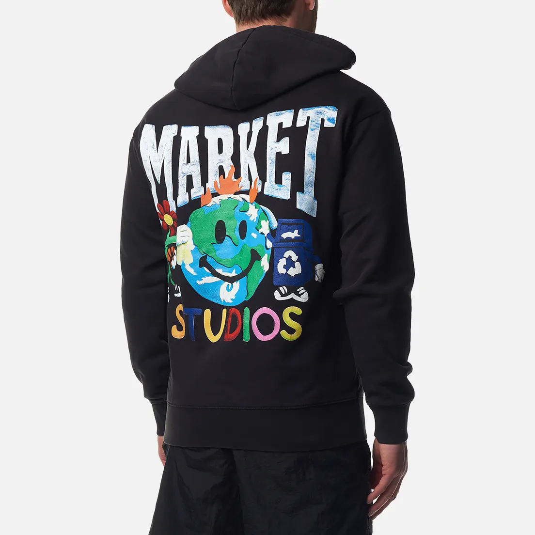 MARKET Мужская толстовка Smiley Studios Hoodie