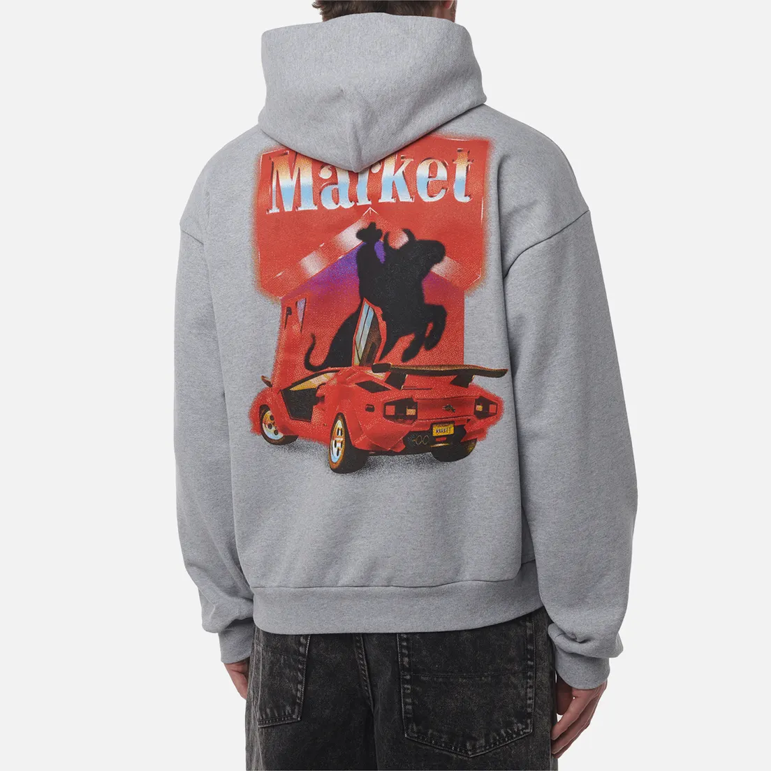 MARKET Мужская толстовка Bullrider Hoodie