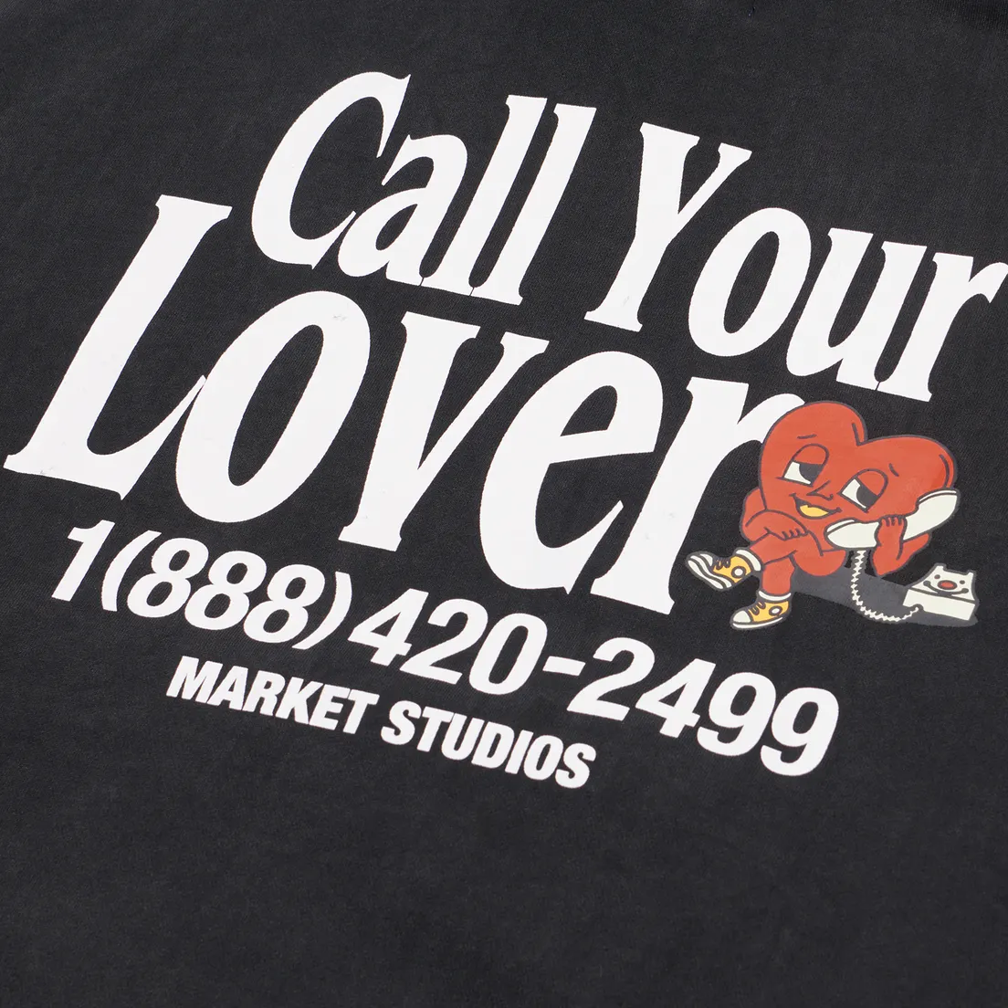 MARKET Мужская толстовка Call My Lover Hoodie