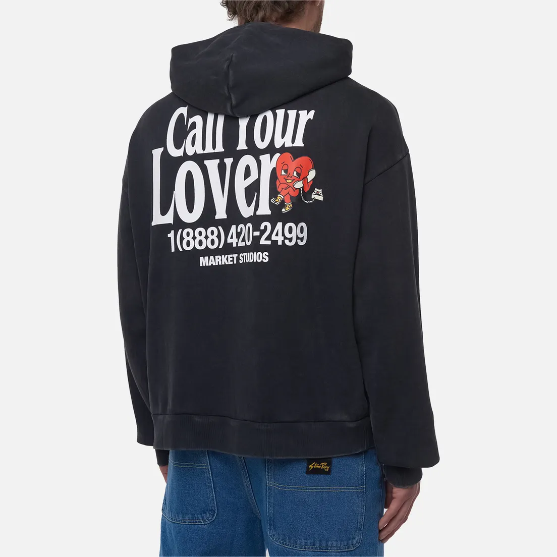 MARKET Мужская толстовка Call My Lover Hoodie